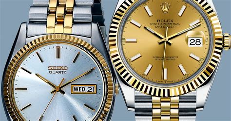 seiko mens watches that look like rolex watches|best rolex look alike watches.